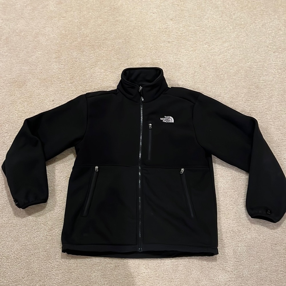 Mens northface Denali black jacket size large great condition